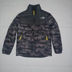 THE NORTH FACE BOYS REVERSIBLE MOUNT CHIMBORAZO JACKET CAMO
